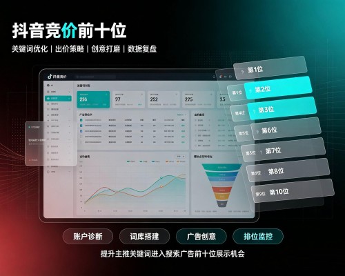 定陶抖音搜索竞价